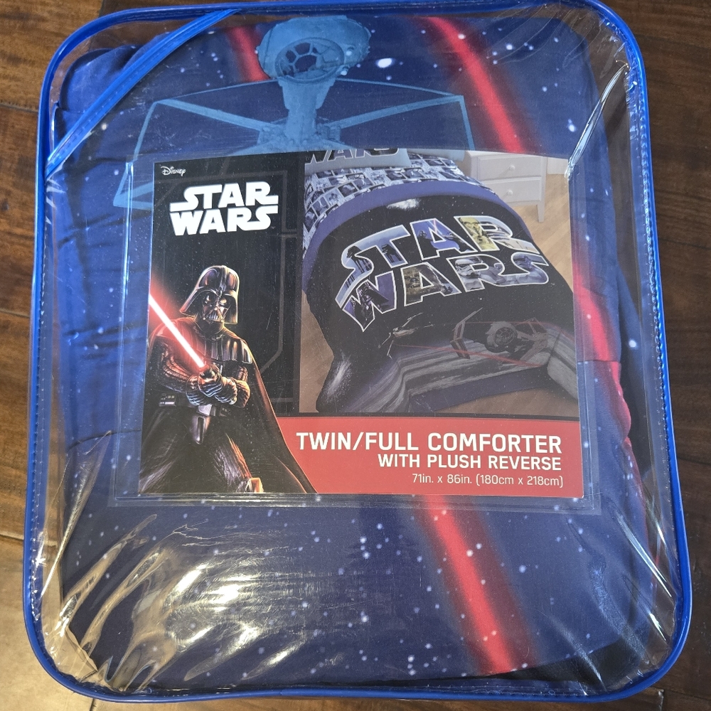 Star Wars Blue and Red Comforter